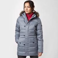 berghaus womens brantome hydrodown fusion jacket grey grey