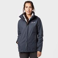 berghaus womens howtown 3 in 1 waterproof jacket grey