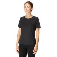 berghaus womens short sleeved baselayer crew black