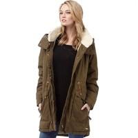 Bench Womens Relator Jacket Khaki