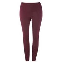 Berry Red Flat Jeggings, Berry