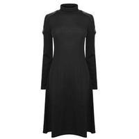 BELSTAFF Turtle Neck Knit Midi Dress