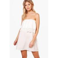 Bethany Bandeau Dress - ivory