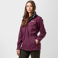 Berghaus Women\'s Calisto Long AQ2 Waterproof Jacket, Purple