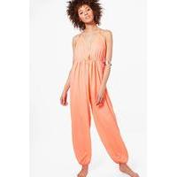 Beach Jumpsuit - orange