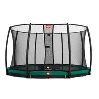 BERG InGround Favorit Trampoline + Safety Net Deluxe