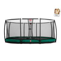 BERG InGround Champion Trampoline + Safety Net Comfort