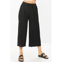 Betty Black Pleated Cullottes