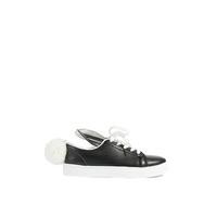 Bethan Black Bunny PU Trainers