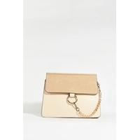 Bernie Beige Hoop Clutch Bag