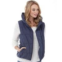 bench womens trap gilet blue