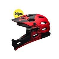 Bell Super 3r Mips Downhill Helmet Red/black Head Circumference 52-56cm 2017