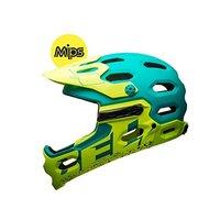 Bell Super 3r Mips Downhill Helmet Yellow/green Head Circumference 52-56cm