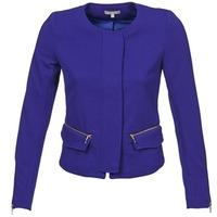 betty london brigitte womens jacket in blue