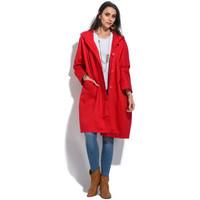 bella blue parka elia womens parka in red