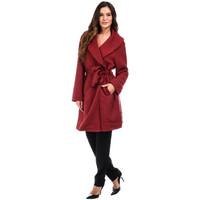 bella blue coat anaelle womens coat in red