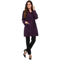 bella blue coat cloe womens coat in purple