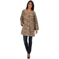 Bella Blue Coat ANITA women\'s Coat in BEIGE