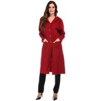 bella blue coat marina womens coat in red