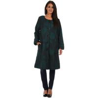 bella blue coat manon womens coat in green