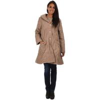 Bella Blue Coat TAMARA women\'s Jacket in BEIGE