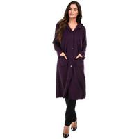 bella blue coat capucine womens coat in purple