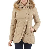 best mountain doudoune duvet plumes fourrure womens jacket in beige