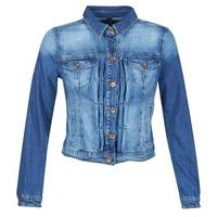 Benetton FESCAR women\'s Denim jacket in blue