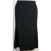 Betty Barclay - size 10 -Black wool mix - Calf length skirt
