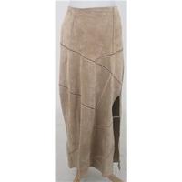 Betty Barclay, size 18 golden sand suede skirt
