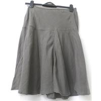 Benetton - Size: 14 - Brown - Knee length skirt