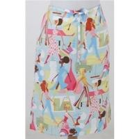 Beebop and Wally of New York Size: S pastel shades print skirt