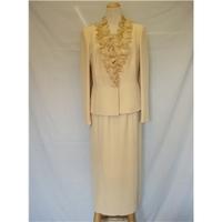 beautiful gloria estelles evening dress and matching jacket size 12