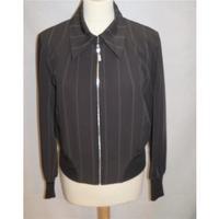 Betty Barclay Black Pin Stripe casual jacket Size 12