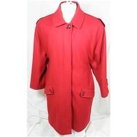 berghaus size 16 red coat