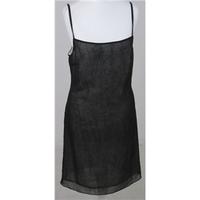 benetton size s black cami dress