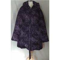 betty barclay bnwt size 18 brownpurple padded coat