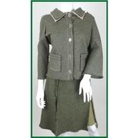 Bernstock Speirs - Size: 12 - Green - Skirt suit