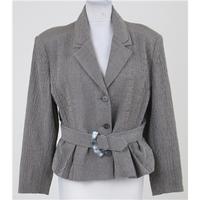 Betty Jackson, size M/L light brown belted jacket