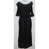 Betty Jackson Black size 12 black knit dress
