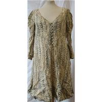 beige dress reiss reiss size 8 beige vintage