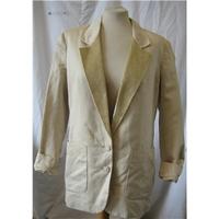 beige blaser woman french connection french connection size l beige sm ...