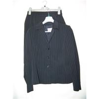 betty barclay size 12 black skirt suit