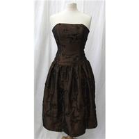 Betsy & Adam - Size: 8 - Brown - Prom dress