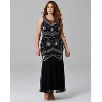 Beaded Maxi Dress