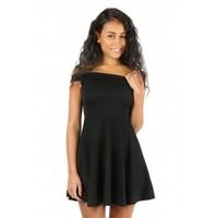 Beta Bardot Swing Skater Mini Dress