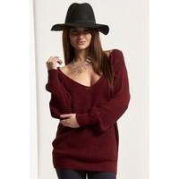 Bella Oversized Off Shoulder Chunky Jumper
