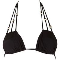Beach Bunny Black Triangle Swimsuit Bunny Basics women\'s Mix & match swimwear in black