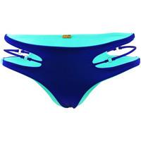Beach Bunny Mint Green and Navy Blue Reversible Brazilian Panties Swimsuit women\'s Mix & match swimwear in blue