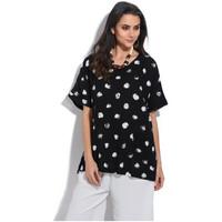 bella blue top cathy womens blouse in black